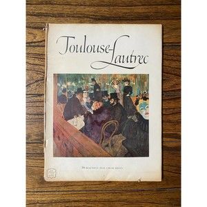 Abrams Art Book 1952 Toulouse-Lautrec
